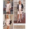 image:imageEkouaer Satin Nightgowns for Women Silk Sleepwear Button Down Sleepshirt 34 Sleeve VNeck Nightshirts with Pockets01 Champagne