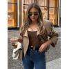 image:imageEkouaer 2 Pack Long Sleeve Shirts for Womens Scoop Neck Tops Slim Fit Undershirts Basic Thermal Tee ShirtBlackCoffee