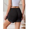 image:imageEkouaer Pajama Shorts Women Soft Sleep Shorts Casual Lounge Shorts Cute High Waist Pajama Bottom Comfy Split Side Pj BottomBlack