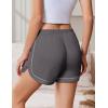 image:imageEkouaer Pajama Shorts Women Soft Sleep Shorts Casual Lounge Shorts Cute High Waist Pajama Bottom Comfy Split Side Pj BottomGrey
