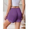 image:imageEkouaer Pajama Shorts Women Soft Sleep Shorts Casual Lounge Shorts Cute High Waist Pajama Bottom Comfy Split Side Pj BottomPurple