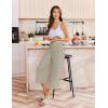 image:imageEkouaer Womens Pajama Pants 2026 Wide Leg Capri Yoga Pants Lounge Comfy Sleep Pj Bottoms with PocketsLight Beige