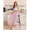 image:imageEkouaer Womens Pajama Pants 2026 Wide Leg Capri Yoga Pants Lounge Comfy Sleep Pj Bottoms with PocketsPink