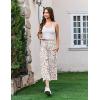 image:imageEkouaer Womens Pajama Pants 2026 Wide Leg Capri Yoga Pants Lounge Comfy Sleep Pj Bottoms with PocketsPink Flowers