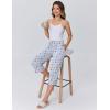 image:imageEkouaer Womens Pajamas Pants Capri Pj Bottoms with Pockets Comfy Drawstring Printed Lounge Soft Sleep PantsClear Blue Dogs