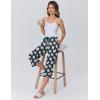 image:imageEkouaer Womens Pajamas Pants Capri Pj Bottoms with Pockets Comfy Drawstring Printed Lounge Soft Sleep PantsNavy Blue Dogs