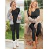 image:imageEkouaer Womens Thermal Underwear Sets Long Johns Long Sleeve Base Layer Pajama Top and Leggings Set Cold Weather SXXLBlack