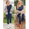 image:imageEkouaer Womens Thermal Underwear Sets Long Johns Long Sleeve Base Layer Pajama Top and Leggings Set Cold Weather SXXLBlue