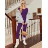 image:imageEkouaer Womens Thermal Underwear Sets Long Johns Long Sleeve Base Layer Pajama Top and Leggings Set Cold Weather SXXLDed Purple