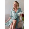 image:imageEkouaer 3 in 1 LaborDeliveryHospital Gown Maternity Dress Nursing Nightgown Sleepwear for BreastfeedingCeladon Green