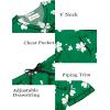 image:imageEkouaer Silk Pajama for Women Short Sleeve Satin Pj Set Two Piece Soft Sleepwear Loungewear SXXLShamrock