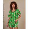 image:imageEkouaer Silk Pajama for Women Short Sleeve Satin Pj Set Two Piece Soft Sleepwear Loungewear SXXLTiger  Polka Dots