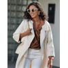 image:imageEkouaer Womens Classic Button Down Long Satin Silk Pajama SetDeep Brown
