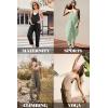 image:imageEkouaer Womens Jumpsuit Sleeveless Casual Summer Overalls Jumpers Spaghetti Strap Baggy Long Pants Rompers with PocketsBlack