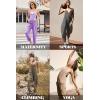 image:imageEkouaer Womens Jumpsuit Sleeveless Casual Summer Overalls Jumpers Spaghetti Strap Baggy Long Pants Rompers with PocketsWhite Floral