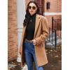 image:imageEkouaer Womens Long Sleeve Mock Turtleneck Tops Ribbed Shirts Fleece Soft Thermal Undershirts TeeBlack