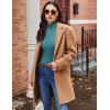 image:imageEkouaer Womens Long Sleeve Mock Turtleneck Tops Ribbed Shirts Fleece Soft Thermal Undershirts TeeBlue Green