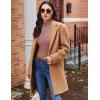 image:imageEkouaer Womens Long Sleeve Mock Turtleneck Tops Ribbed Shirts Fleece Soft Thermal Undershirts TeeDirty Pink