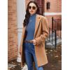 image:imageEkouaer Womens Long Sleeve Mock Turtleneck Tops Ribbed Shirts Fleece Soft Thermal Undershirts TeeGrey Blue1