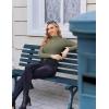 image:imageEkouaer Womens Long Sleeve Mock Turtleneck Tops Ribbed Shirts Fleece Soft Thermal Undershirts TeeOlive