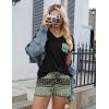 image:imageEkouaer Womens Pajama Sets Short Sleeve Pajamas for Women Sets Soft Lounge Sets Casual V Neck Sleepwear PJSBoho Vintage