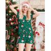 image:imageEkouaer Womens Pajama Sets Short Sleeve Pajamas for Women Sets Soft Lounge Sets Casual V Neck Sleepwear PJSGreen Christmas
