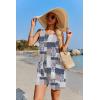 image:imageEkouaer Womens Romper Summer Sleeveless Jumpsuit Casual Short Overalls with Pocket 2025Floral 260