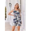 image:imageEkouaer Womens Romper Summer Sleeveless Jumpsuit Casual Short Overalls with Pocket 2025Floral 260