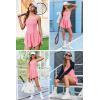 image:imageEkouaer Womens Summer Sleeveless Workout Rompers Athletic Jumpsuit Double Lined Shorts One Piece Gym Yoga Clothes XSXLPink