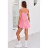 image:imageEkouaer Womens Summer Sleeveless Workout Rompers Athletic Jumpsuit Double Lined Shorts One Piece Gym Yoga Clothes XSXLPink