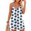 Navy Blue Flowers