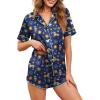 Tiger/Moon/Star Navy Print