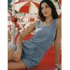 image:imageEkouaer Rompers for Women Summer 2026 Casual Sleeveless Scoop Neck Tank Top Ribbed Short Jumpsuits Romper with PocketsDark Blue