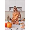 image:imageEkouaer Silk Pajamas Set for Women Satin Backless Lingerie Pjs Cami Top and Shorts NightwearPumpkin