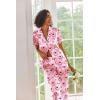 image:imageEkouaer Silk Satin Pajamas Set Women Short Sleeve Sleepwear Soft Button Down Loungewear Pjs SetHeartshaped Cake