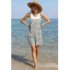 image:imageEkouaer Summer Rompers for Women Floral Beach Sleeveless Shorts Overalls Boho Outfits 2026 Jumpsuit With PocketsAwhite Floral Print
