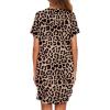 image:imageEkouaer Women V Neck Button Down NightgownPattern5leopard