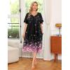 image:imageEkouaer Womens House Dress with PocketsCherry Blossoms