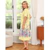 image:imageEkouaer Womens House Dress with PocketsYellow Butterfly