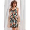 image:imageEkouaer Womens Nightgown Vneck Chemise Sleepwear Lace Nightwear Soft Lingerie for WomenOrange Flower