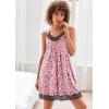 image:imageEkouaer Womens Nightgown Vneck Chemise Sleepwear Lace Nightwear Soft Lingerie for WomenPink Leopard Print