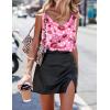 image:imageEkouaer Womens Silk Satin Tank Tops V Neck Casual Cami Sleeveless Camisole Blouses Summer Basic Tank ShirtHeart Shaped Lips