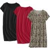 Black/Wine Red/Leopard