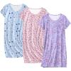 Pink Floral/Moon Star/Purple Star
