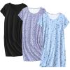 Purple Floral/Black/Blue Moon