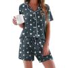 Gray Star Print