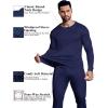 image:imageEkouaer Mens Long Johns Thermal Underwear Comfy Soft Elastic Fabric Base Layer Set Cold Weather Warm Top and Bottom