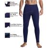 image:imageEkouaer Mens Long Johns Thermal Underwear Comfy Soft Elastic Fabric Base Layer Set Cold Weather Warm Top and Bottom
