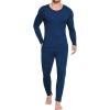 image:imageEkouaer Mens Long Johns Thermal Underwear Comfy Soft Elastic Fabric Base Layer Set Cold Weather Warm Top and Bottom