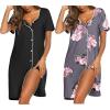 Black/Grey Floral